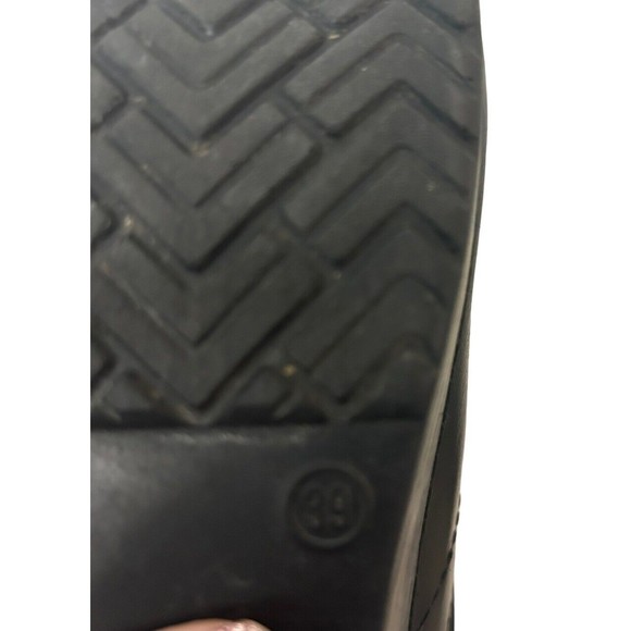 DANSKO PROFESSIONAL BLACK OIL LEATHER SLIP ON STAPLED CLOGS 9M 39 206020202 - Picture 7 of 7